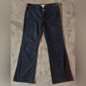 White House Black Market Navy Jeans Size 8